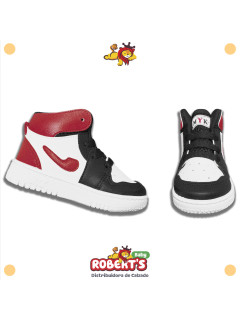 MELY 02 BOTA NEGRO/ROJO 11 AL 16