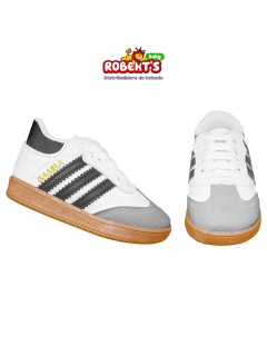 ROBERT'S O BAMBA BLANCO/NEGRO 12 AL 14